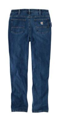 Carhartt Essential RUGGED FLEX Relaxed Fit blue Jeans 12 short